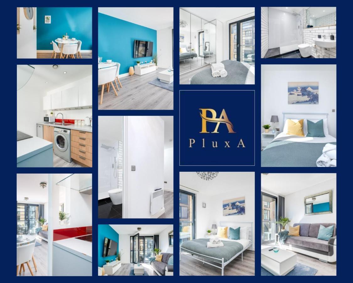 Pluxa Vivid Veranda Beautiful City Centre Apartment With Free Parking Birmingam Exterior foto